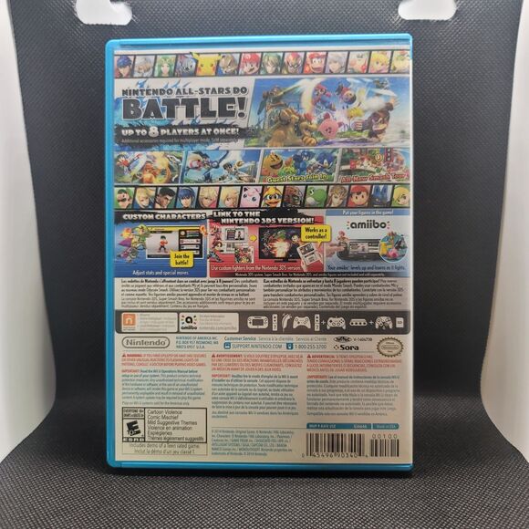 Super Smash Bros. for Nintendo Wii U Complete with Case and Manual, Multiplayer - Picture 2 of 7